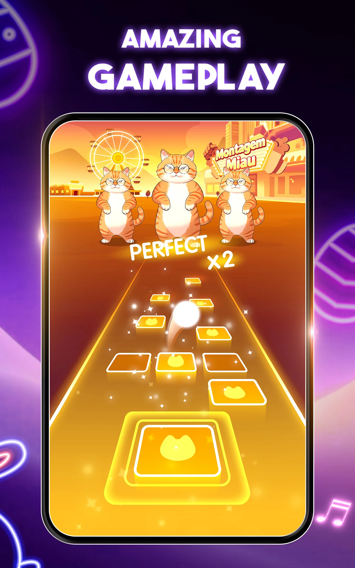 Tiles Hop Music & Ball Game screenshot