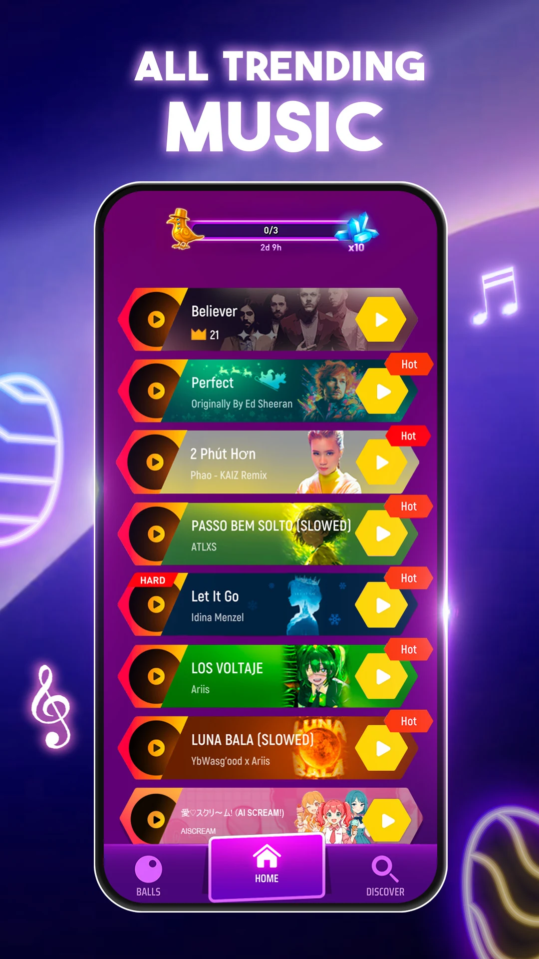 Tiles Hop Music & Ball Game screenshot
